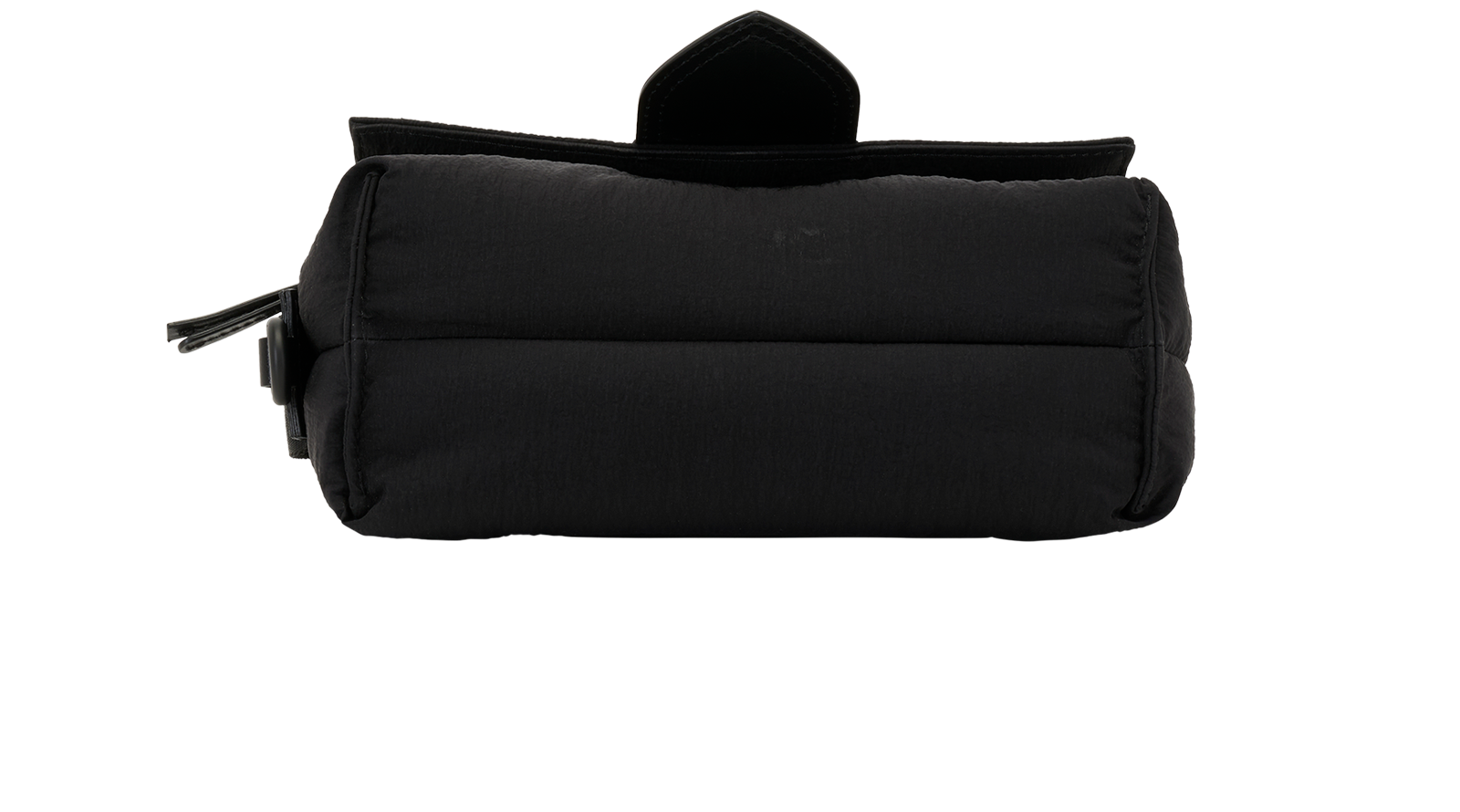 Padded Bambino Messenger, &pound;295, Handbags, Black, Nylon, Top view